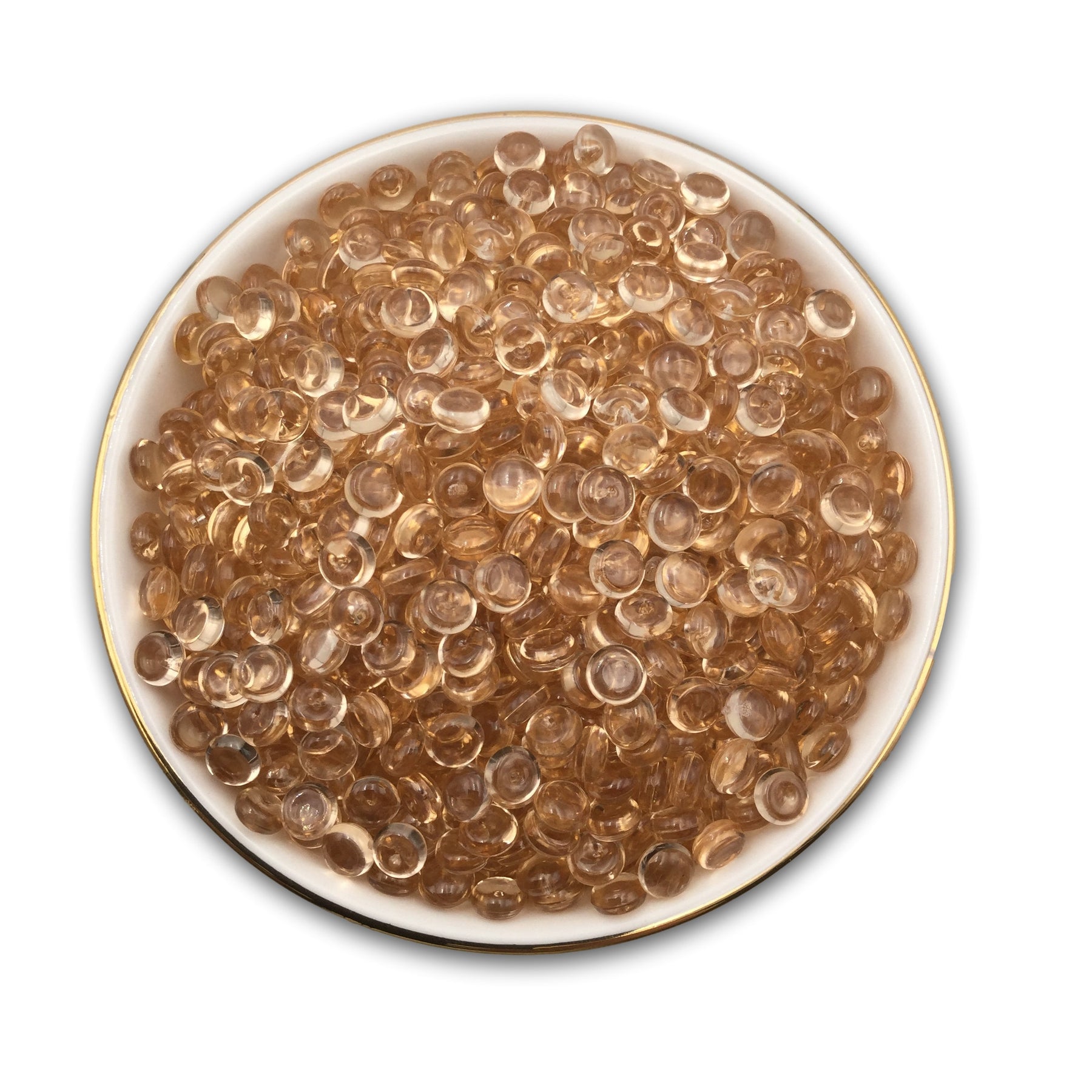 100g Gold Fishbowl Beads – Craftyrific